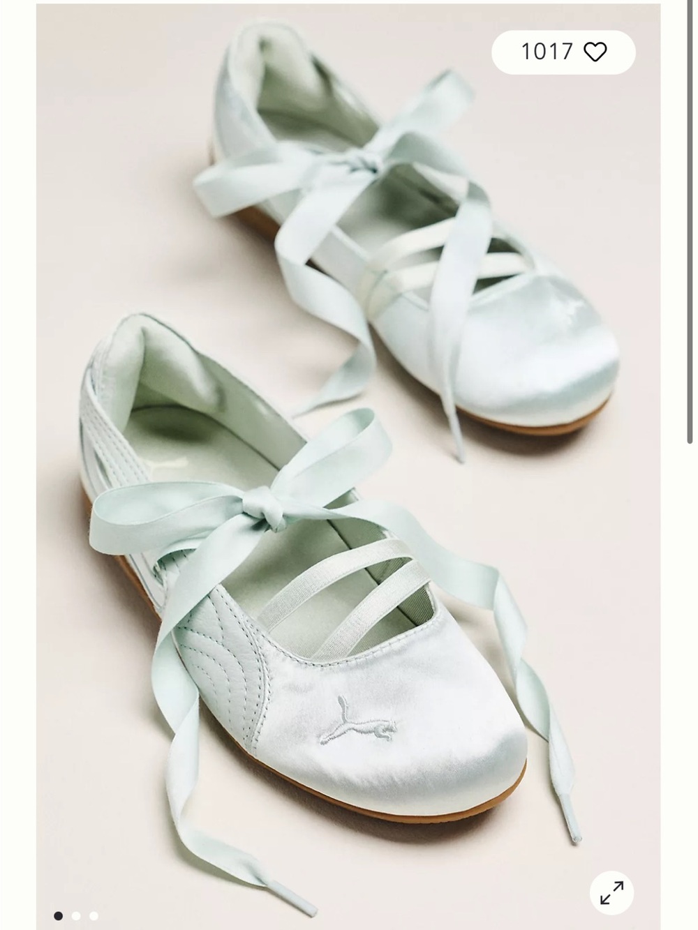 Puma speedcat ballet sneaker in silver lace tie edition